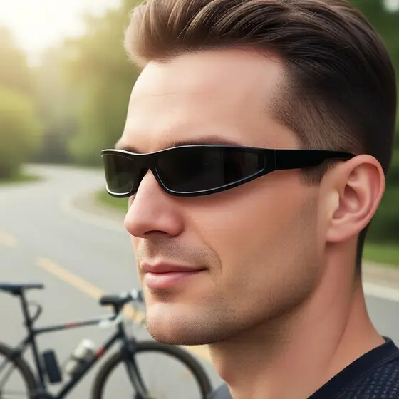 Óculos de Sol Unissex Retangular Y2K com Proteção UV400, Armação Fina, Estilo Punk, Ideal para Dirigir e Andar de Moto