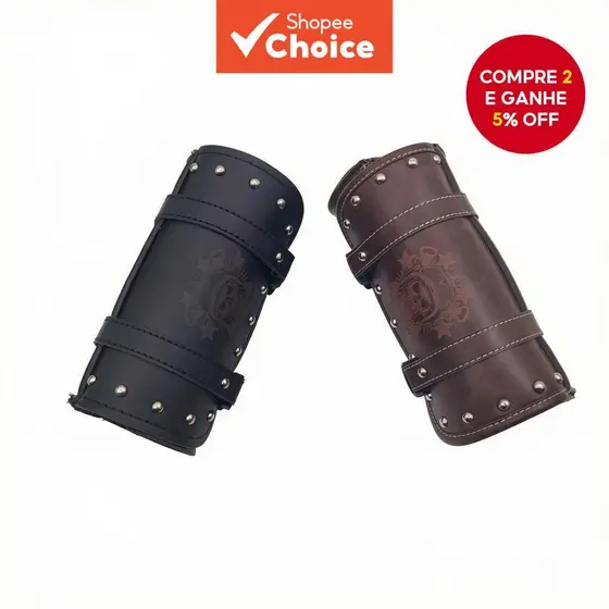 Alforjes Universais De Couro PU Para Motocicleta , Bolsa Traseira Com Design De Caveira