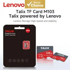 Lenovo Talix (64 GB/128 GB/256 GB) é um cartão de memória A2 adequado para dispositivos funcionais como drones, câmeras