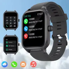 Relógio Inteligente para Android e IOS 2.01 polegadas, Tela HD, Chamada BT, Alerta de Mensagens, Música, Modo Esportivo,