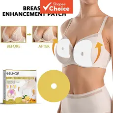 EELHOE Patch de Aumento de Seios Gengibre Infundido Textura Nutritiva e Hidratante Suporta Aparência Firme e Suave