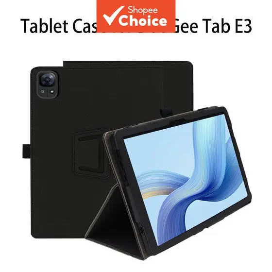 Capa para Tablet para DooGee Tab E3 com função de suporte, à prova de choque (material de couro PU)
