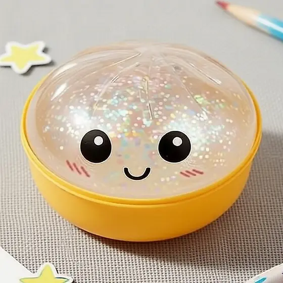 Bola de Estresse Gigante com Glitter, Embalada em Caixa, Ótima para Alívio da Ansiedade