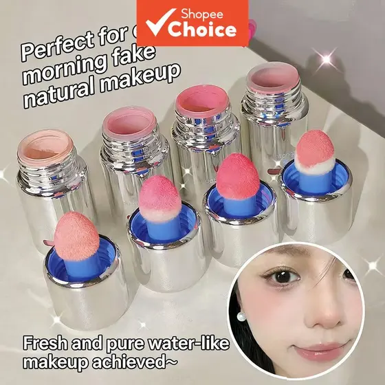 Huatangzhu Liquid Blush Multi-Stick-6 Tons , Acabamento Natural , À Prova D'água , De Longa Duração , Maquiagem Acessíve
