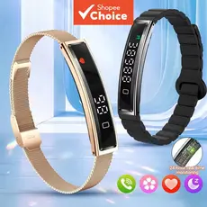 Pulseira Inteligente Com Monitor De Frequência Cardíaca, Rastreador De Atividades, Relógio Esportivo À Prova D'Água