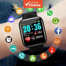 Masculino Feminino Original Inteligente Relógios Digitais Esporte Tela De Toque Completa Relógio Smartwatch Para Homem À