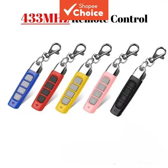 Interruptor Inteligente 433MHz Abridor De Porta De Garagem Duplicador Chave Clone Sem Fio Para Segurança Doméstica