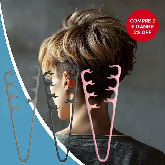 Pente De Cabelo De Dente Largo Volumoso Estilo Coreano E Ferramenta De Ondulação Com Textura Fofa , Adequado Para Homens