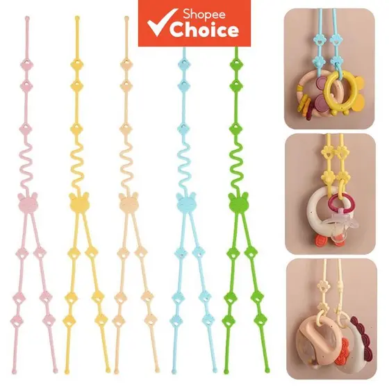 Bebê Chupeta Corrente Bebês Crianças Anti-Queda Corda Cinta Silicone Mordedor Brinquedo Chupetas Manequim Criança Suprim