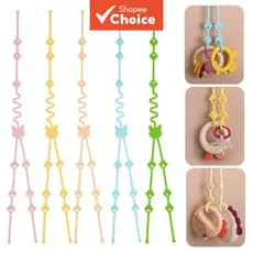 Bebê Chupeta Corrente Bebês Crianças Anti-Queda Corda Cinta Silicone Mordedor Brinquedo Chupetas Manequim Criança Suprim