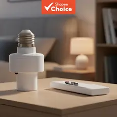 2026 Suporte de lâmpada LED conversível inteligente infravermelho E27 AC85-265V com controle remoto IR - Conveniência