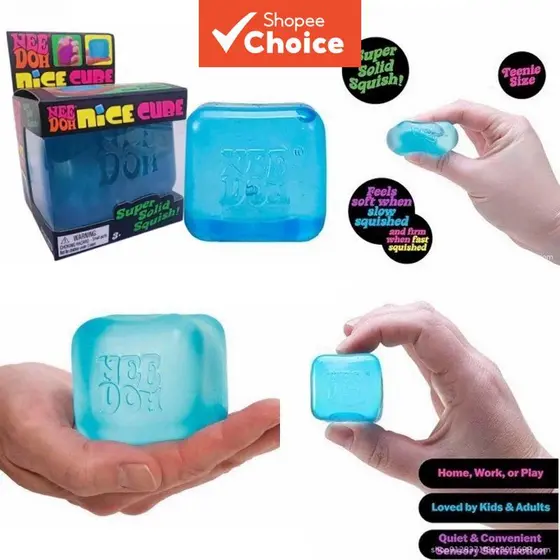Brinquedo antiestresse de apertar, gelatina macia, Fidget para alívio do estresse, brinquedo sensorial NeeDoh para