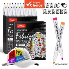 Conjunto De Canetas De Pintura De Tecido , 12/24 Peças , Marcador Têxtil Para Roupas , Sapatos , Faça Você Mesmo , Criat