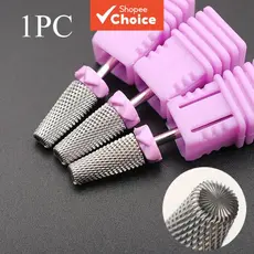 Bits profissionais 5 em 1 para unhas: brocas para remoção de gel acrílico, polimento, limpeza de cutículas, manicure e