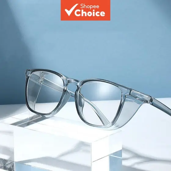 Óculos De Segurança À Prova De Vento , Anti-Pólen , Armação De 146x46mm , Duas Opções De Lentes : Proteção Contra Radiaç
