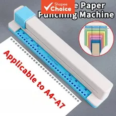 Perfurador De Papel Planejador Com 30 Buracos , Folha Solta , Fichário Para Caderno , Ferramenta De Papelaria , Escola ,