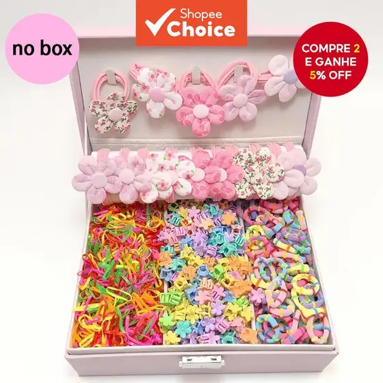 Flor Laços De Cabelo Conjunto Mini Grampos Elásticos Suportes De Rabo De Cavalo Bonito Pequeno Garra Clipe Para Meninas