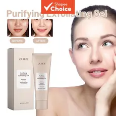 Gel Esfoliante Purificador | Removedor de cravos e espinhas, esfoliador facial de limpeza profunda