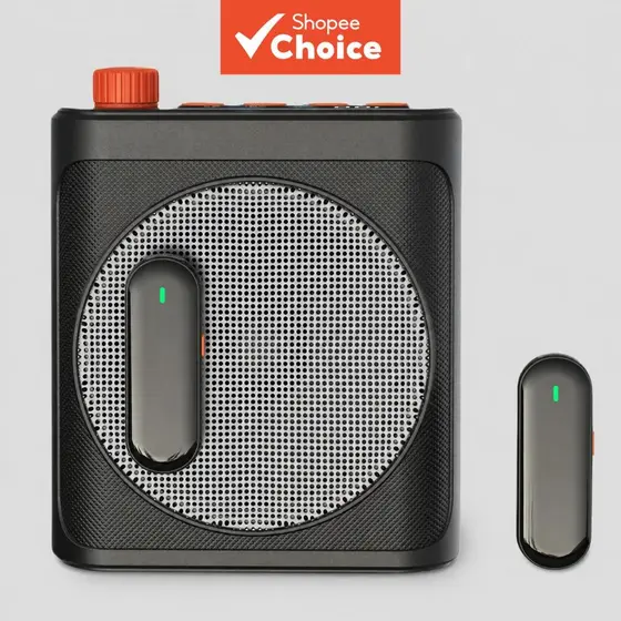 Microfone De Lapela Sem Fio M29 Com Transmissor E Receptor Alto-Falante Portátil De 15 W Para Guia Turístico Do Professo