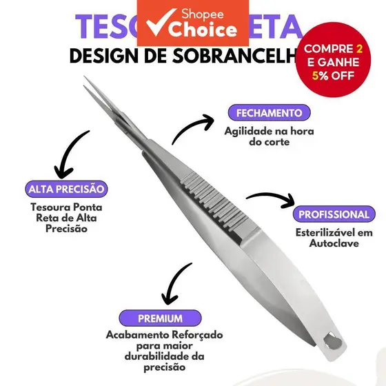 Tesoura Pequena Profissional De Aço Inoxidável Castroviejo Autoclavável Para Preparação De Precisão , Barbeador De Sobra