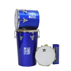 KIT SAMBA PAGODE PHX KSM-01 REBOLO RECO RECO REPIQUE PANDEIRO
