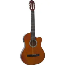 VIOLÃO ELETROACÚSTICO GIANNINI FLAT CUTAWAY SF-14 CEQ AÇO