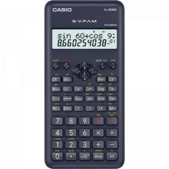 Calculadora Científica 240 Funções FX-82MS-2-S4-DH Casio