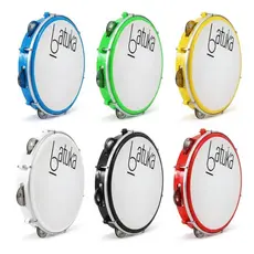 Pandeiro Luen 10" Pele Leitosa ABS - 40062