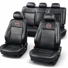 Jogo Completo Capas de Banco Fiat Couro Sintético Automotivo Universal
