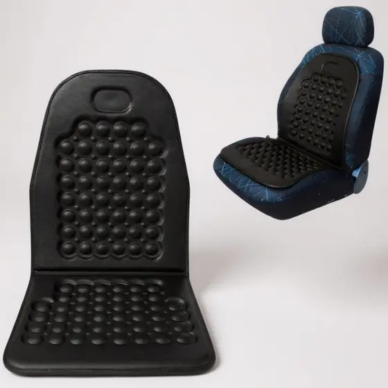 Encosto e Assento Massageador Automotivo Universal Conforto Para Bancos Carro