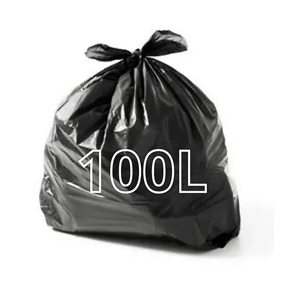 Saco de Lixo 100L com 30 Un Rolo Super Resistente Reforçado Kit com 2