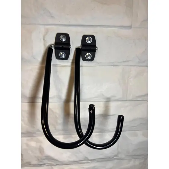 2 Suportes Gancho Vertical  de Bicicleta para Parede Multiuso