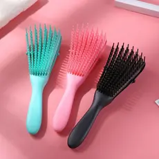 Kit Promoção 10 Escovas de Cabelo Polvo Desembaraçadora  Cacheados Anti Frizz - ATACADO