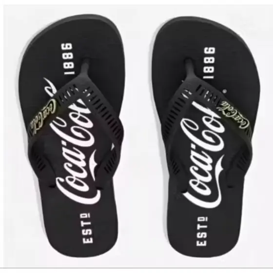 Chinelo Masculino Barato coca cola do 37 ao 44 Modelo Variados Super Macio Leve Lançamento Verão