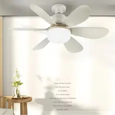 60W 6 Hélices Ventilador De Tetot Ponente Controle Remoto Lcg led Envio imediato