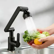 Torneira De Braço Robótico Para Cozinha Chuveiro Banheiro Do Aerador Dois Modos