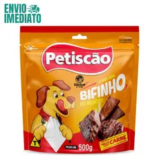Petiscão Bifinho Carne 500g - Ideal para Recompensas
