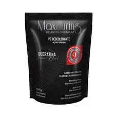 Pó Descolorante Stand Up Pouch 300g Queratina Maxilluring