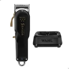 Kit Wahl | Maquina Corte Senior Cordless + Base Carregamento Single Bivolt Profisisonal Sem Fio