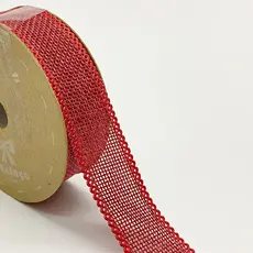 Fita de Juta N5 25mm Rolo 10 Metros