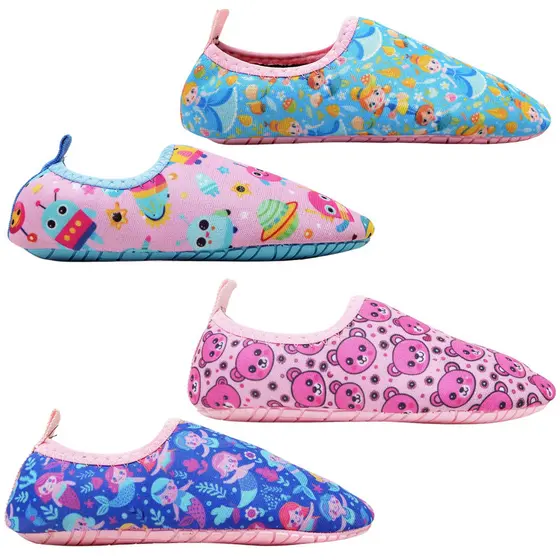 Sapatilha Aquática Antiderrapante Neoprene Infantil Meninas