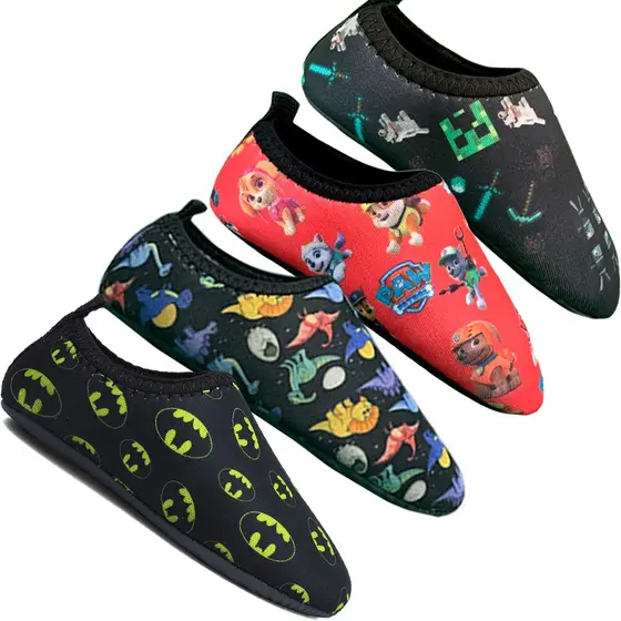 Sapatilha Neoprene Antiderrapante Areia Piscina Infantil Menina Menino Unissex Direto de Fábrica