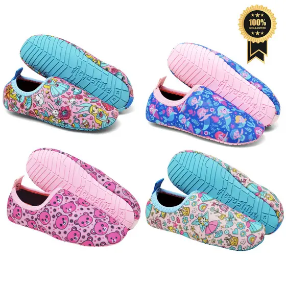 Sapatilha Neoprene Antiderrapante Calce Fácil  Sapato Aquático De Criança  Infantil
