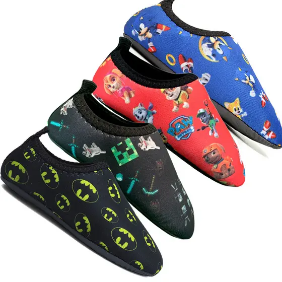 Sapatilha Infantil para Praia e Piscina Neoprene Antiderrapante Menino Menina