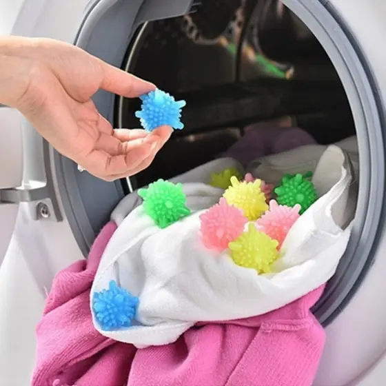 Bola De Lavar Roupa Lavanderia Roupas Secadora Bolinha Ferramentas De Limpeza Reutilizável