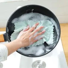 3 Unidades Pano De Limpeza Pano Super Absorvente Microfibra Para Toalha De Limpeza Limpar De Cozinha Promoção