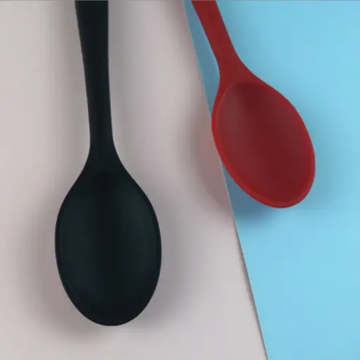 Colher Redonda De Silicone Utensílio De Cozinha 27cm Pronta Entrega Promoção