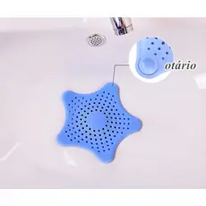 Tampa De Silicone Ralo Pia Tampa Estrela Cozinha Banheiro Universal Filtro