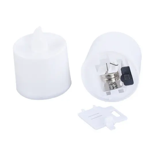 5 UnidadesVela Led Eletrônica Amarela Linda Decorativa Com s/Festa/Casamento/Decoração
