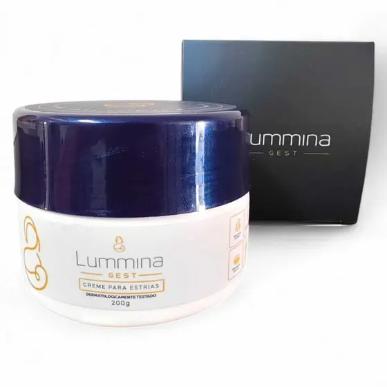 Lummina Gest Creme 200g para Estrias Foliculite Manchas Celulite